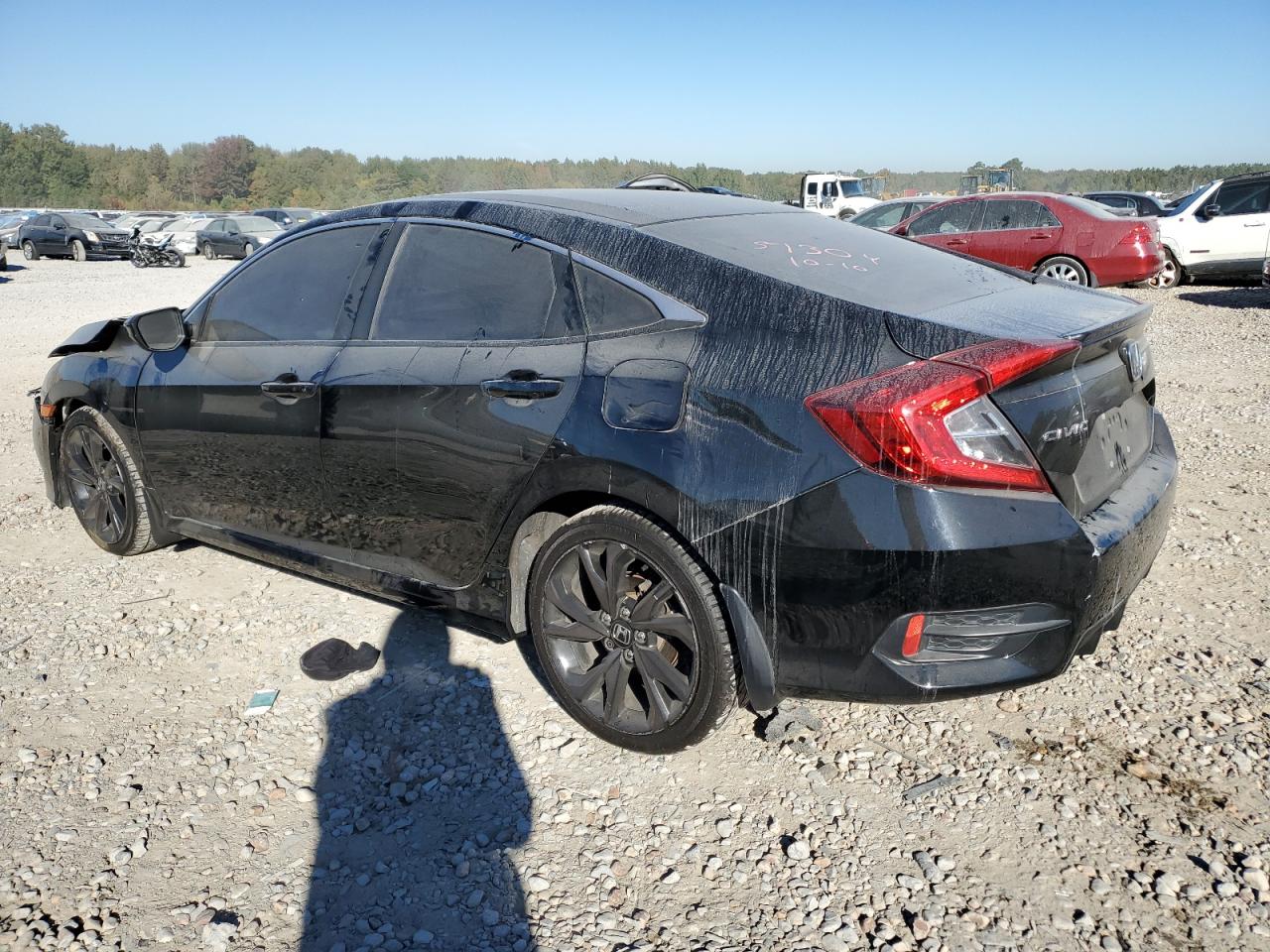 Lot #3024152817 2019 HONDA CIVIC SPOR