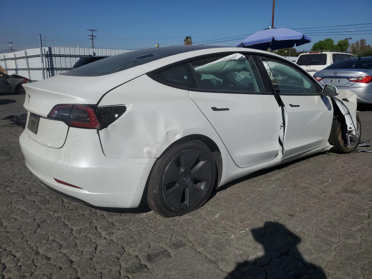 Lot #2993859371 2023 TESLA MODEL 3