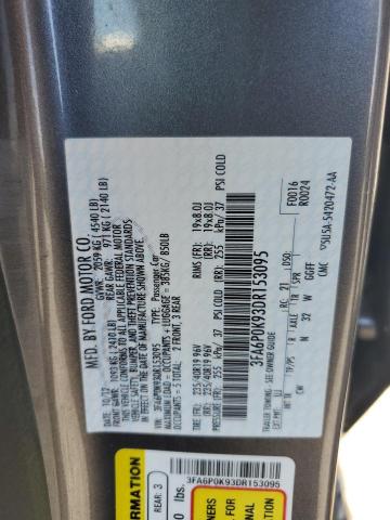 VIN 3FA6P0K93DR153095 2013 Ford Fusion, Titanium no.12