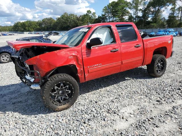 CHEVROLET SILVERADO 2012 red  flexible fuel 3GCPKSE70CG161653 photo #1