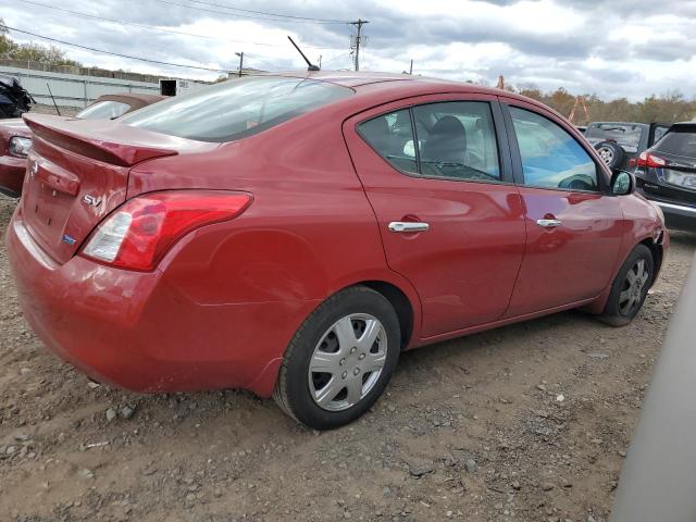 NISSAN VERSA S 2013 red  gas 3N1CN7AP1DL841887 photo #4