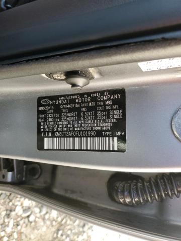 2015 HYUNDAI TUCSON GLS - KM8JT3AF0FU101990