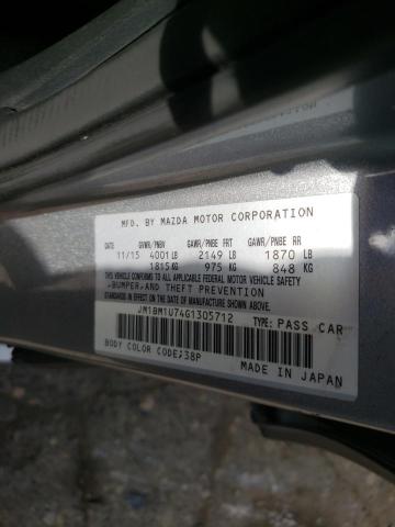 2016 MAZDA 3 SPORT - JM1BM1U74G1305712