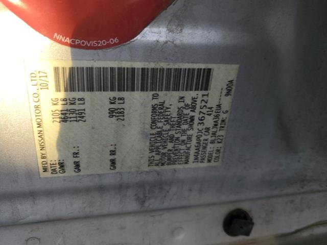 2018 NISSAN MAXIMA 3.5 - 1N4AA6AP0JC367521