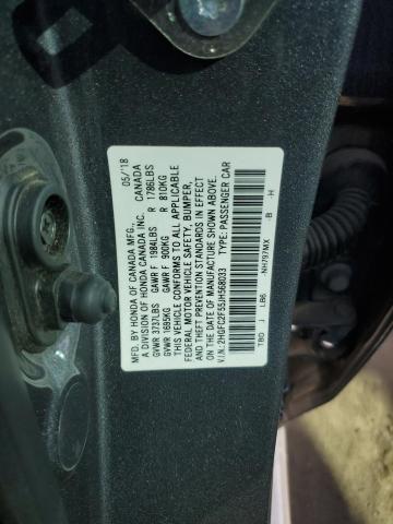 2018 HONDA CIVIC LX - 2HGFC2F55JH568033