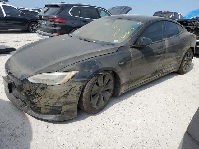 TESLA MODEL S 2021 black  electric 5YJSA1E57MF454429 photo #1