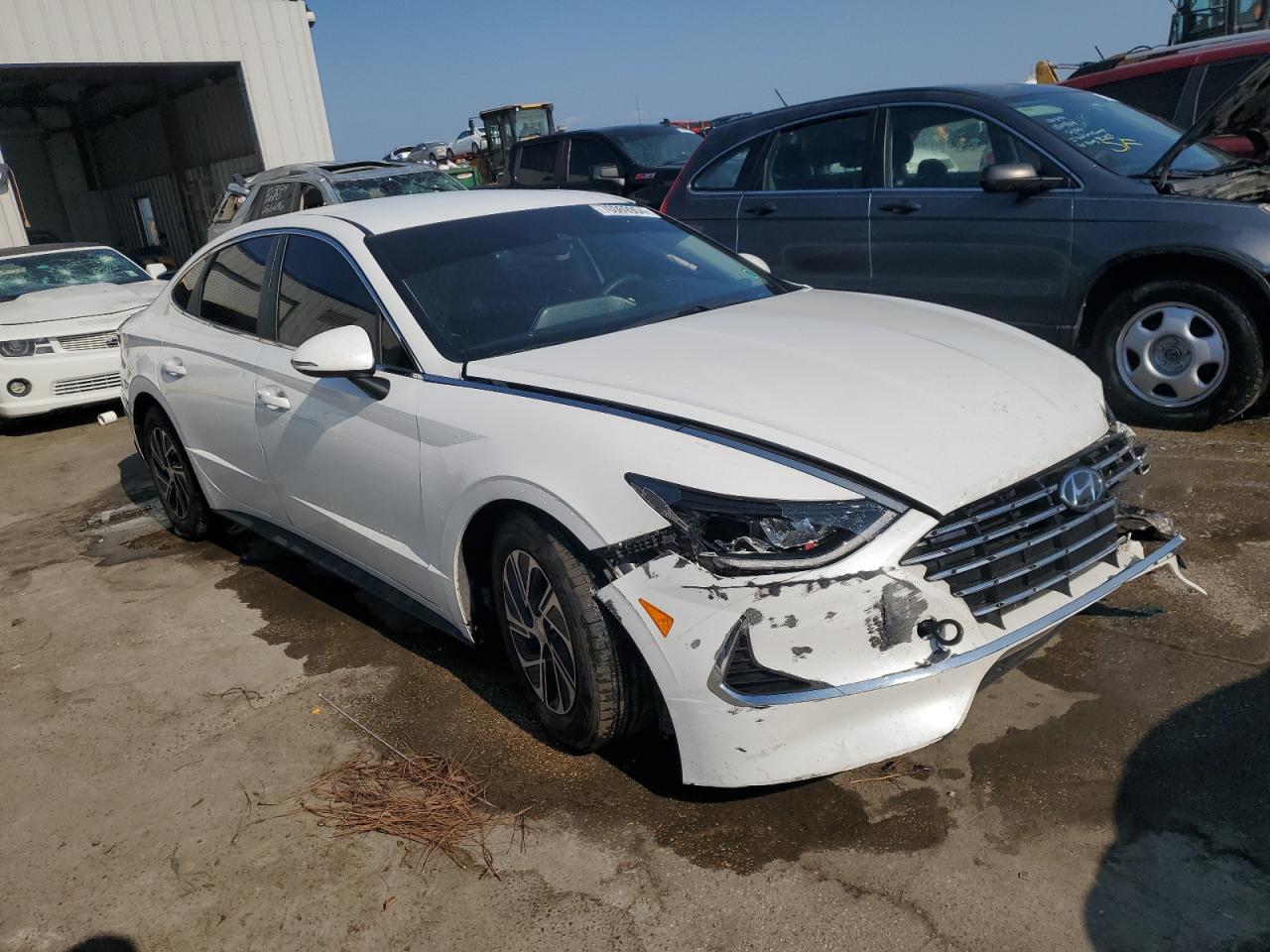 Lot #2952876762 2022 HYUNDAI SONATA HYB