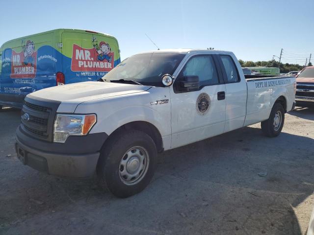 FORD F150 SUPER 2013 white  flexible fuel 1FTFX1CF8DKF86856 photo #1