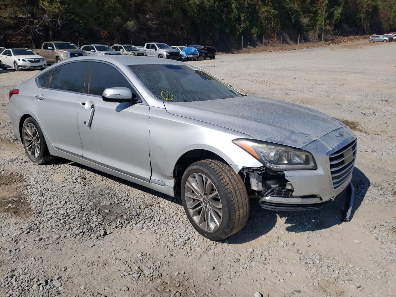 Lot #2944812611 2017 GENESIS G80 BASE