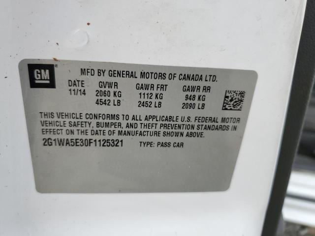 2015 CHEVROLET IMPALA LIM - 2G1WA5E30F1125321