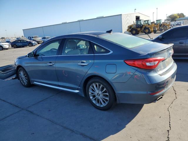 HYUNDAI SONATA SPO 2015 blue  gas 5NPE34AF4FH093611 photo #3