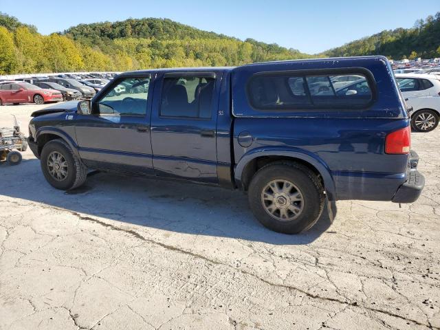 GMC SONOMA 2004 blue crew pic gas 1GTDT13X14K146828 photo #3