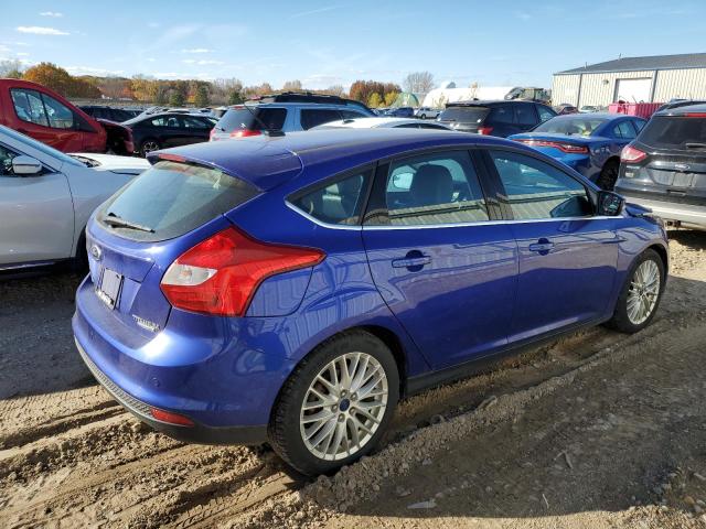 FORD FOCUS TITA 2014 blue  gas 1FADP3N21EL358485 photo #4