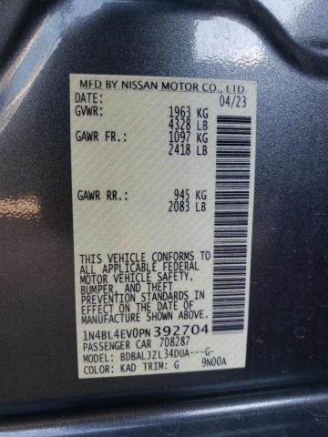 2023 NISSAN ALTIMA SL - 1N4BL4EV0PN392704