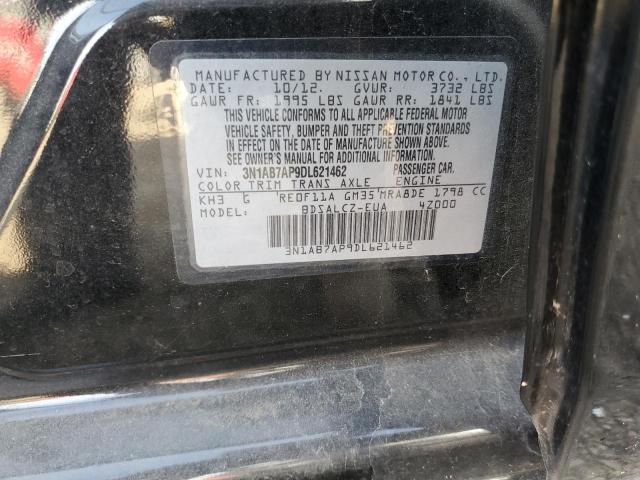 VIN 3N1AB7AP9DL621462 2013 Nissan Sentra, S no.12