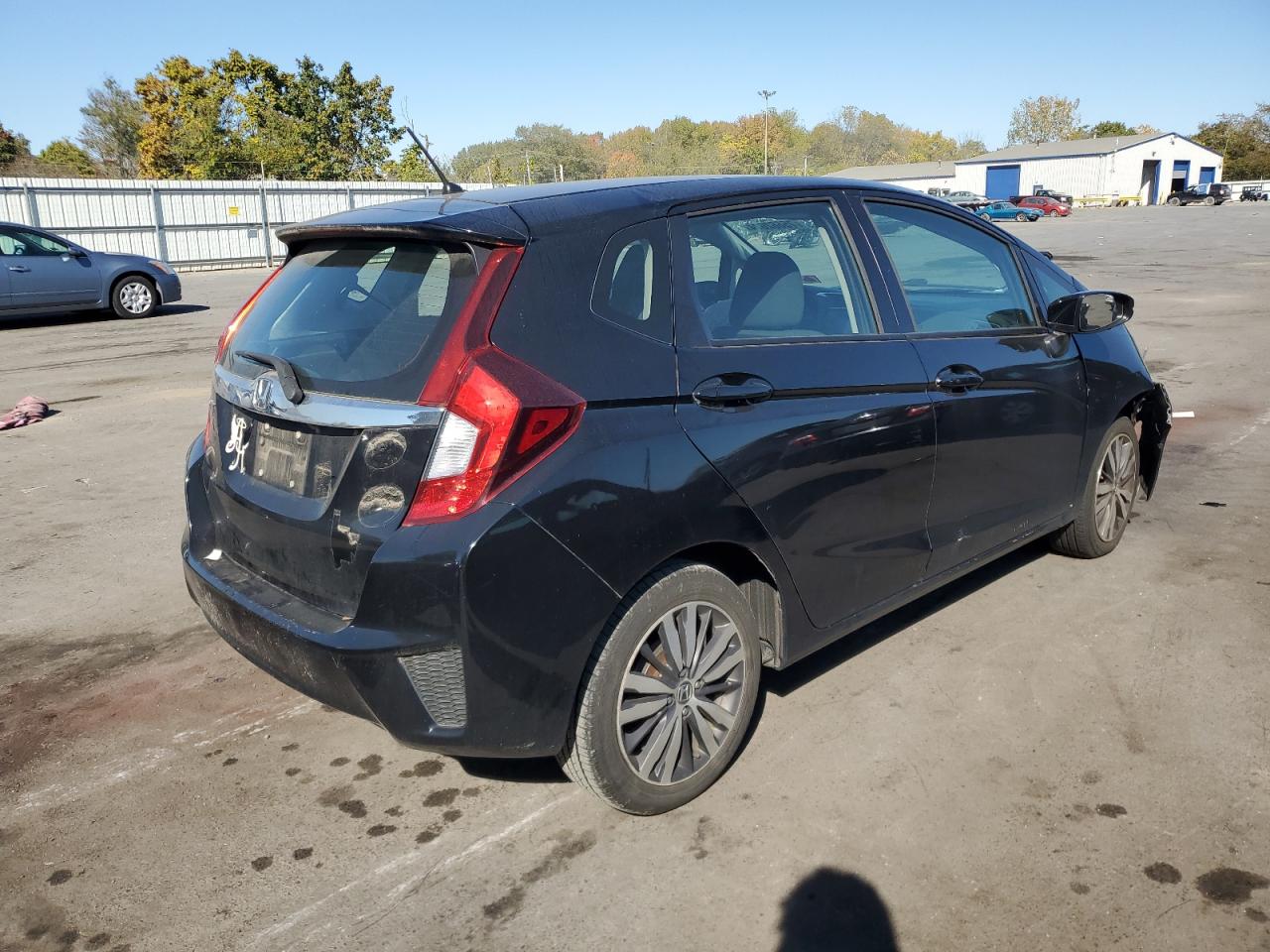 Lot #2928592043 2015 HONDA FIT EX