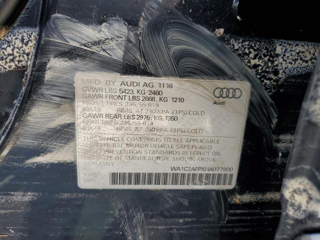 VIN WA1C2AFPXHA077900 2017 Audi Q5, Premium no.14