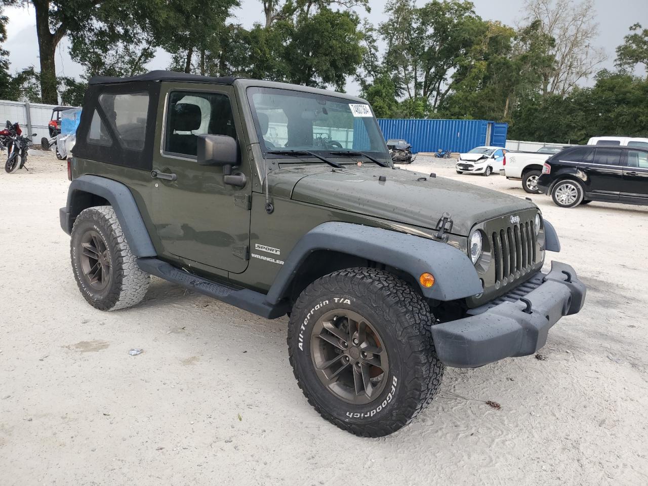 Lot #2986782228 2015 JEEP WRANGLER S