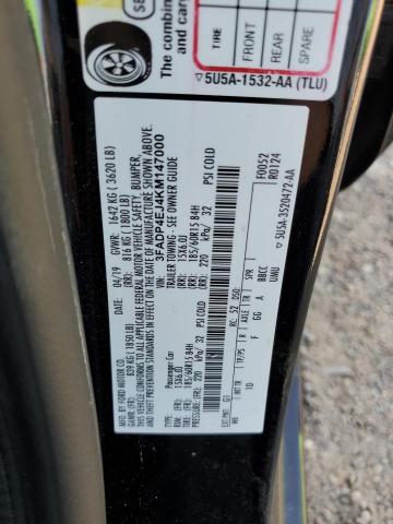 2019 FORD FIESTA SE - 3FADP4EJ4KM147000