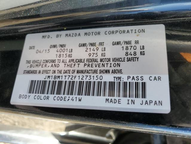 2015 MAZDA 3 SV - JM1BM1T72F1273150