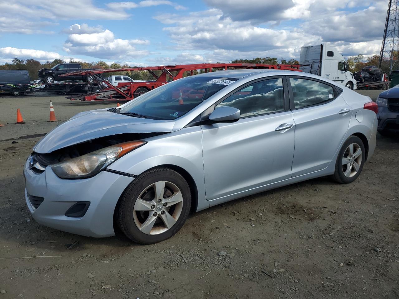 Lot #2905090059 2011 HYUNDAI ELANTRA GL