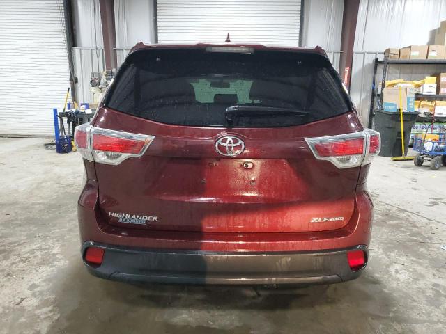 VIN 5TDJKRFH6FS205229 2015 Toyota Highlander, Xle no.6