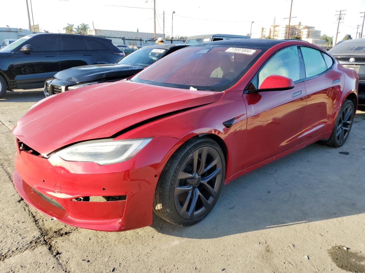 Lot #2928361789 2021 TESLA MODEL S