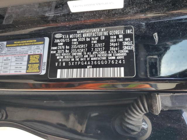 2016 KIA SORENTO LX - 5XYPG4A36GG076241