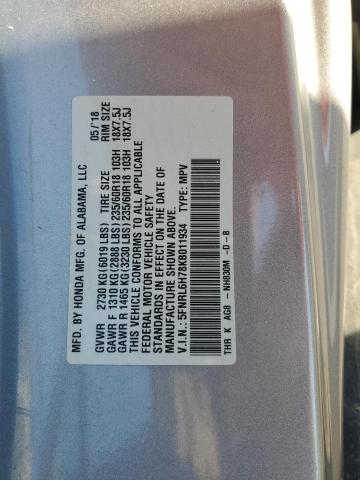 2019 HONDA ODYSSEY EX 5FNRL6H78KB011934