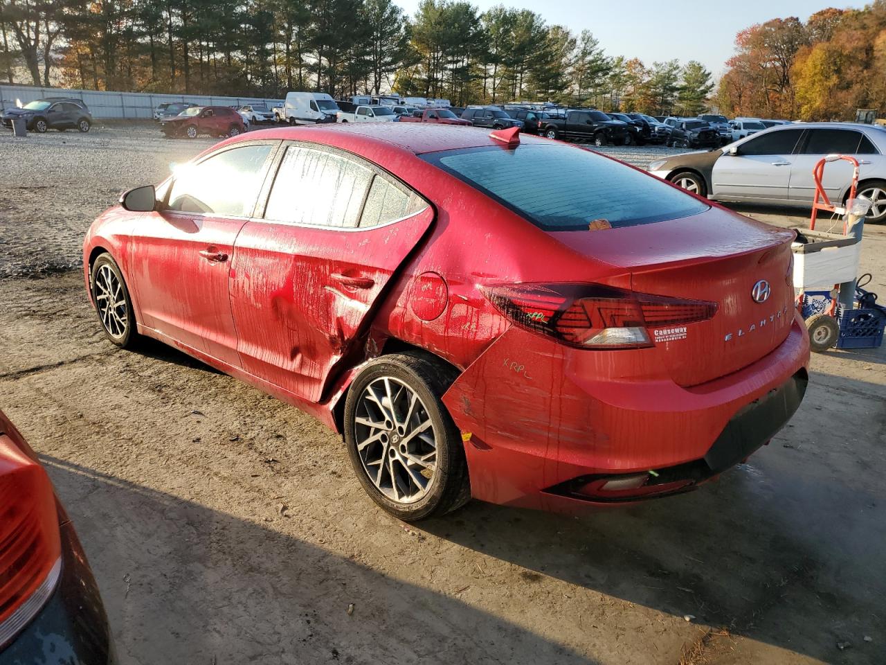 Lot #2959965306 2020 HYUNDAI ELANTRA SE