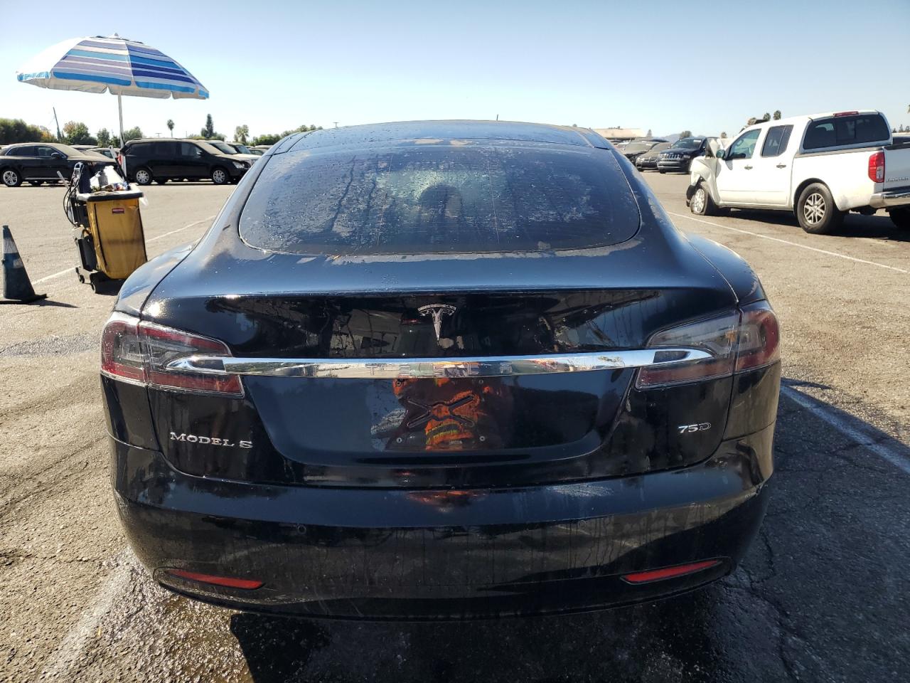 Lot #3033255803 2018 TESLA MODEL S