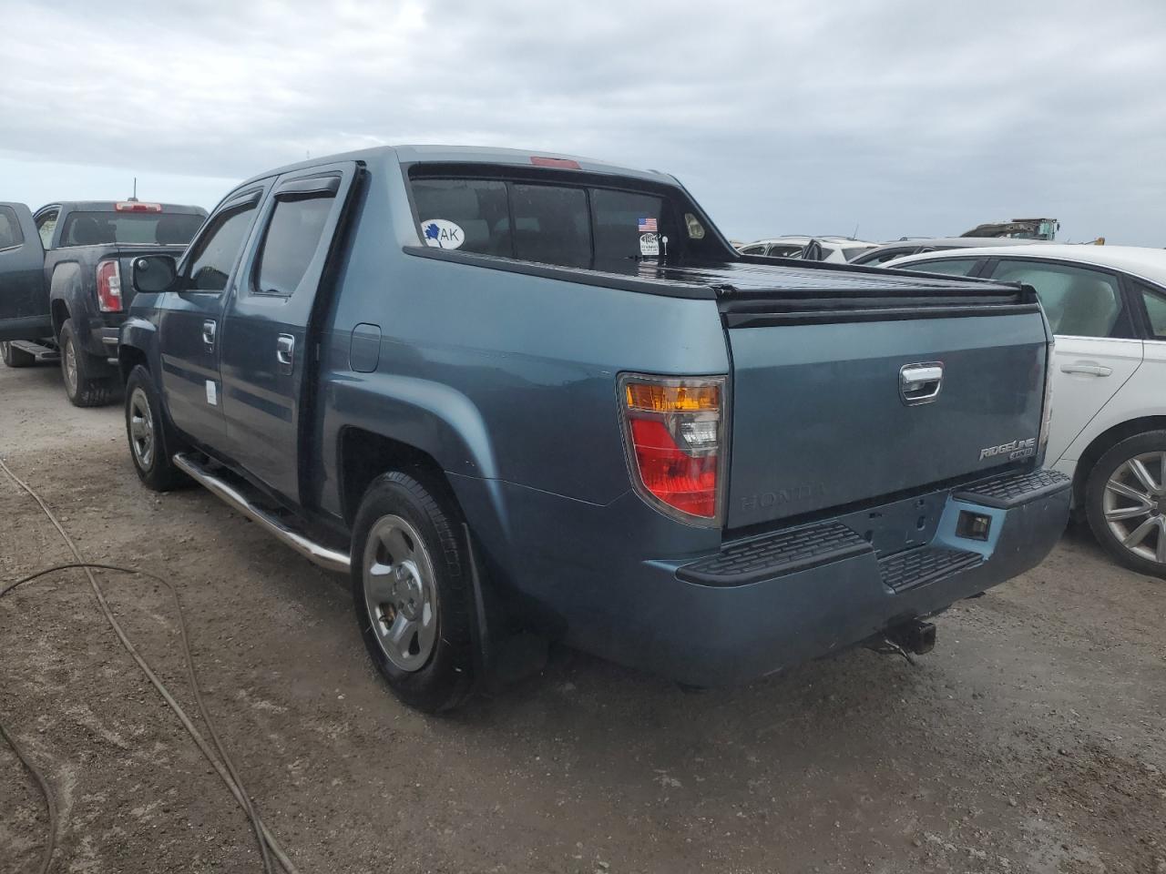 HONDA RIDGELINE 2006 blue  gas 2HJYK16256H539404 photo #3