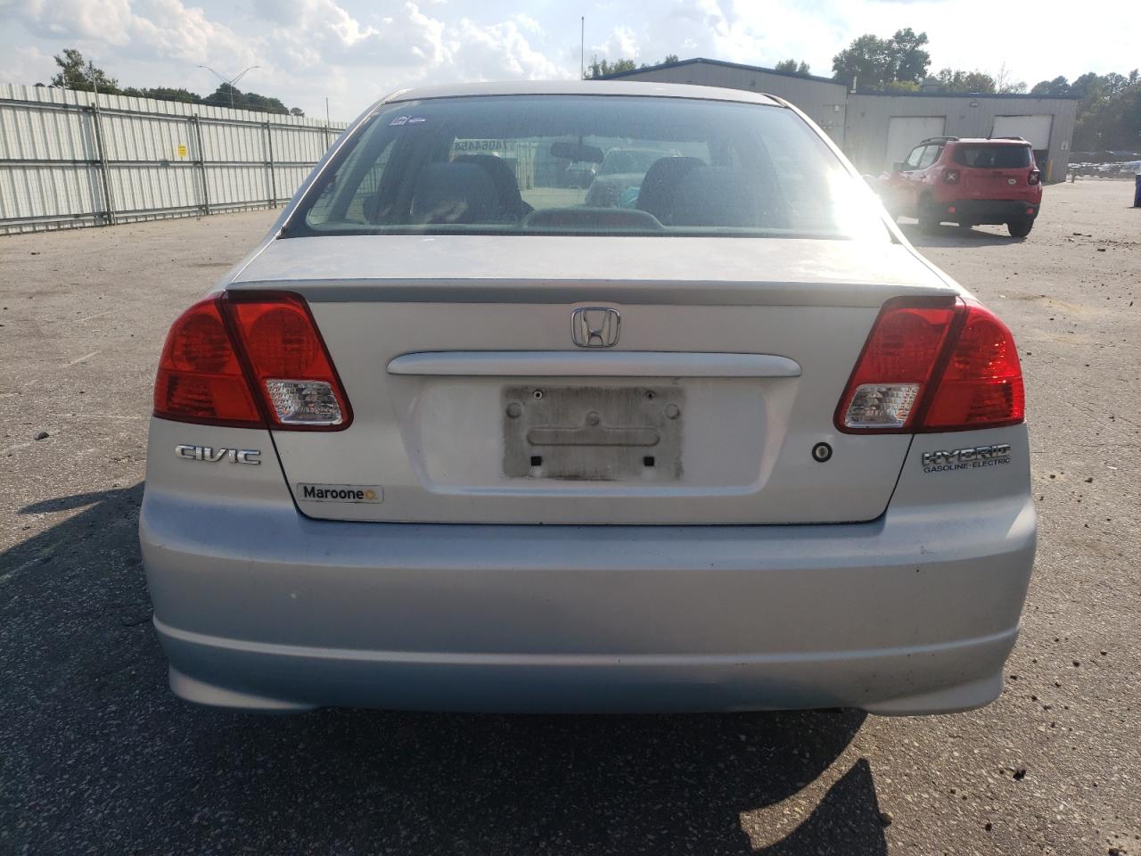 Lot #2921523699 2005 HONDA CIVIC HYBR