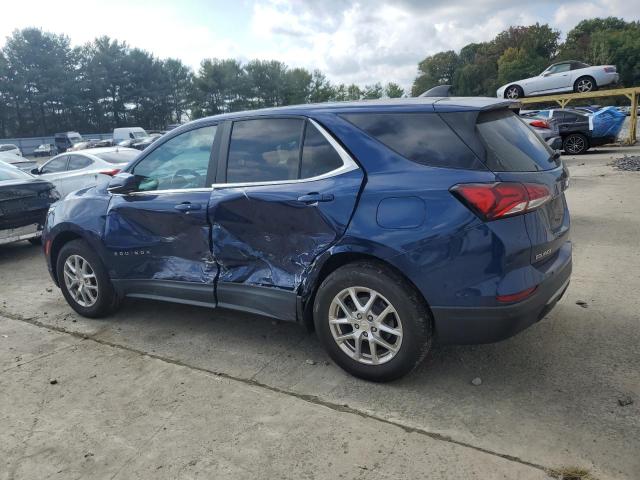 CHEVROLET EQUINOX LT 2022 blue  gas 3GNAXUEV1NL235374 photo #3