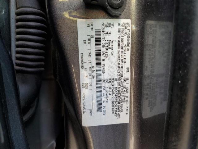 VIN 1FADP3F24DL120921 2013 Ford Focus, SE no.12