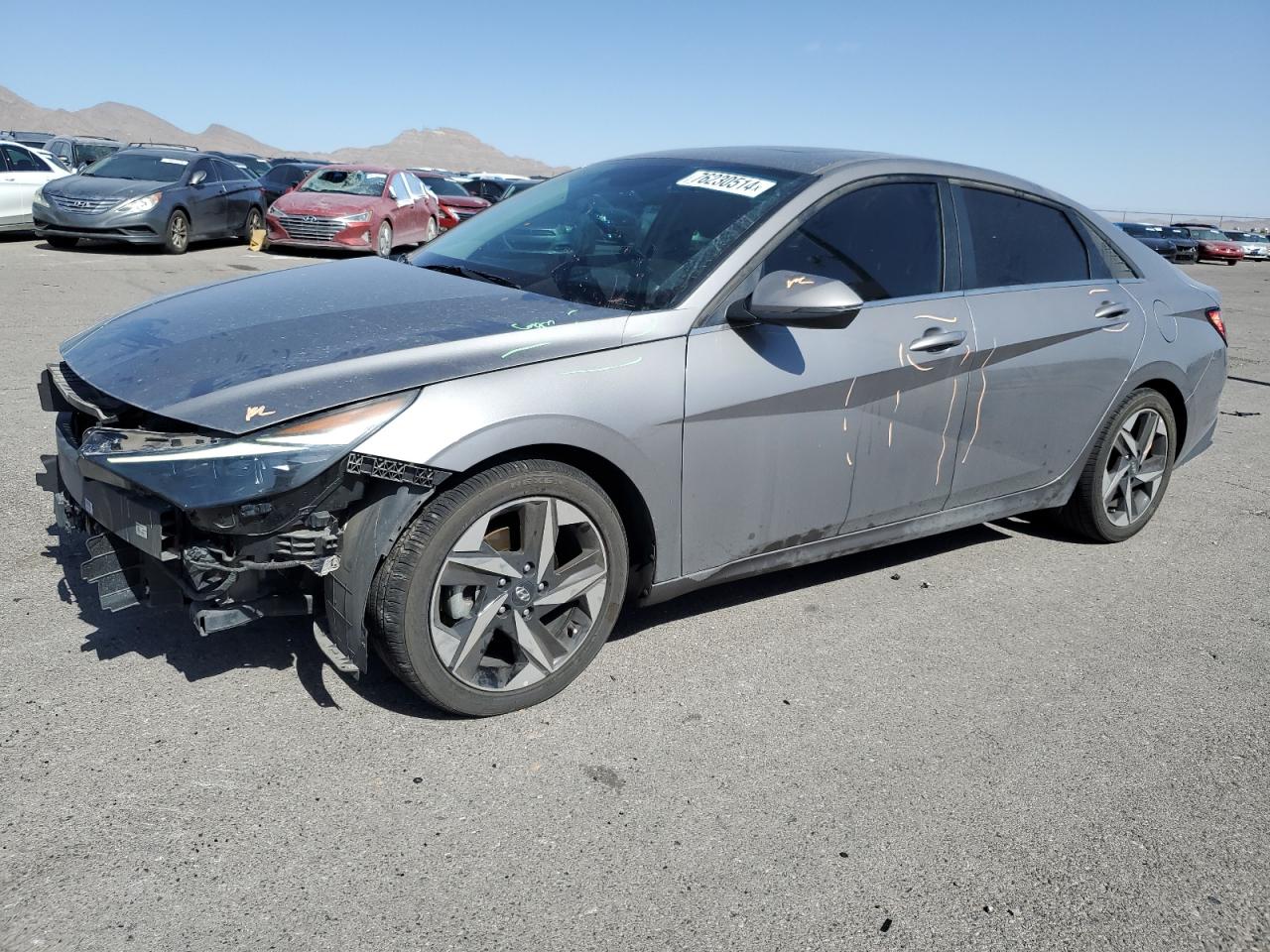 Lot #2964412260 2021 HYUNDAI ELANTRA LI