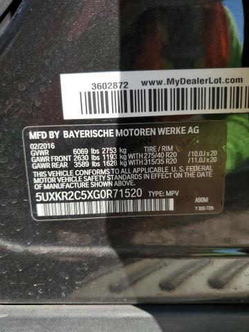 2016 BMW X5 SDRIVE3 - 5UXKR2C5XG0R71520