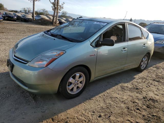 TOYOTA PRIUS 2007 green  hybrid engine JTDKB20U977644275 photo #1