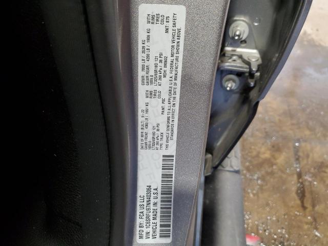 2022 RAM 1500 TRX - 1C6SRFU97NN403064