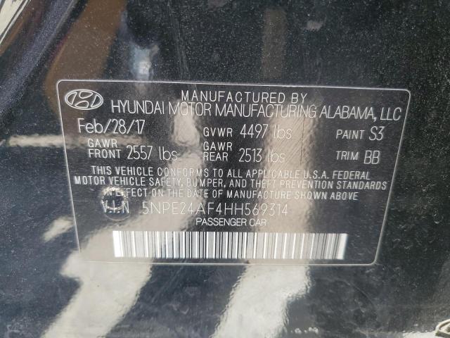 2017 HYUNDAI SONATA SE - 5NPE24AF4HH569314