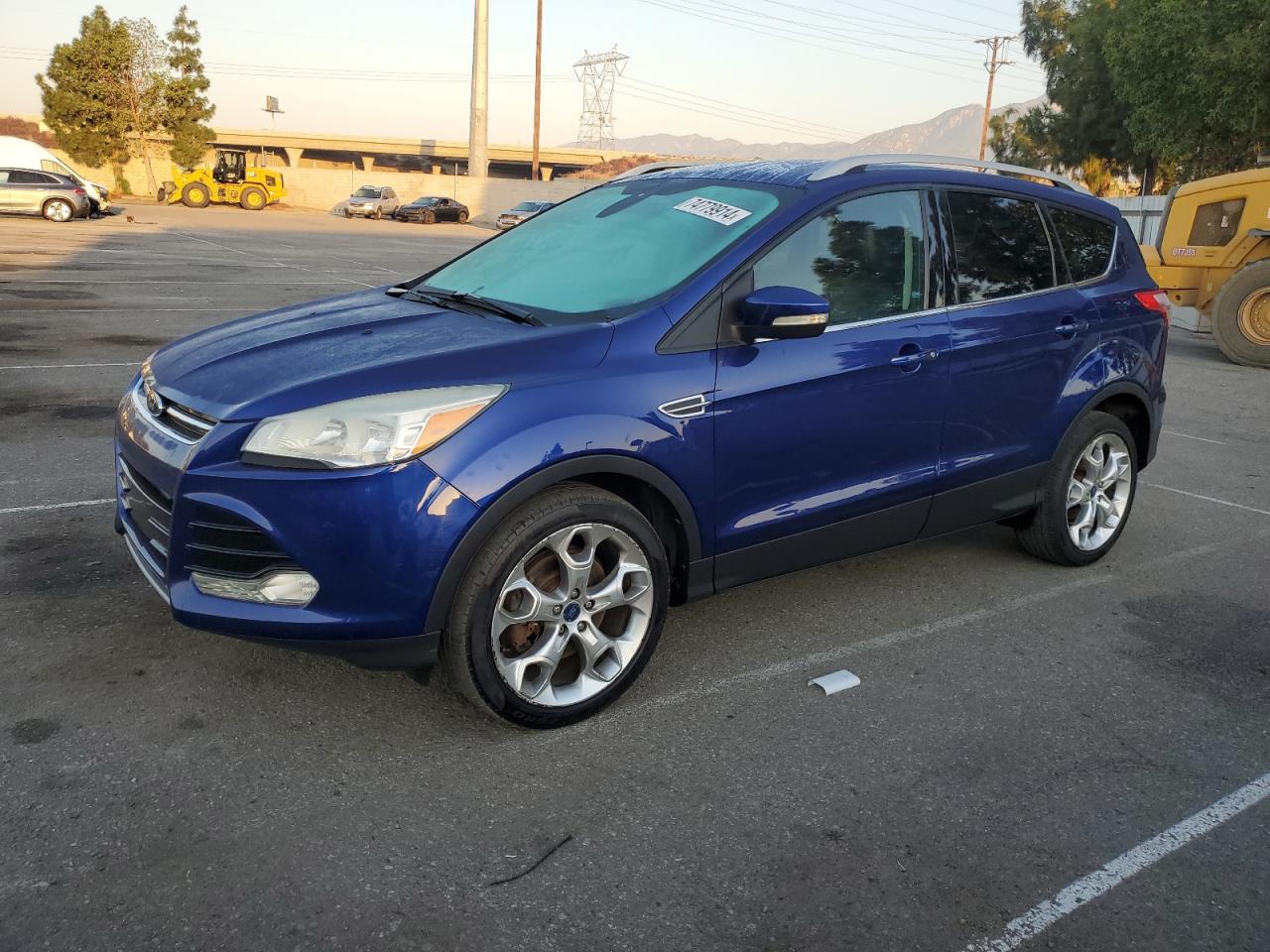 Lot #3050577094 2014 FORD ESCAPE TIT