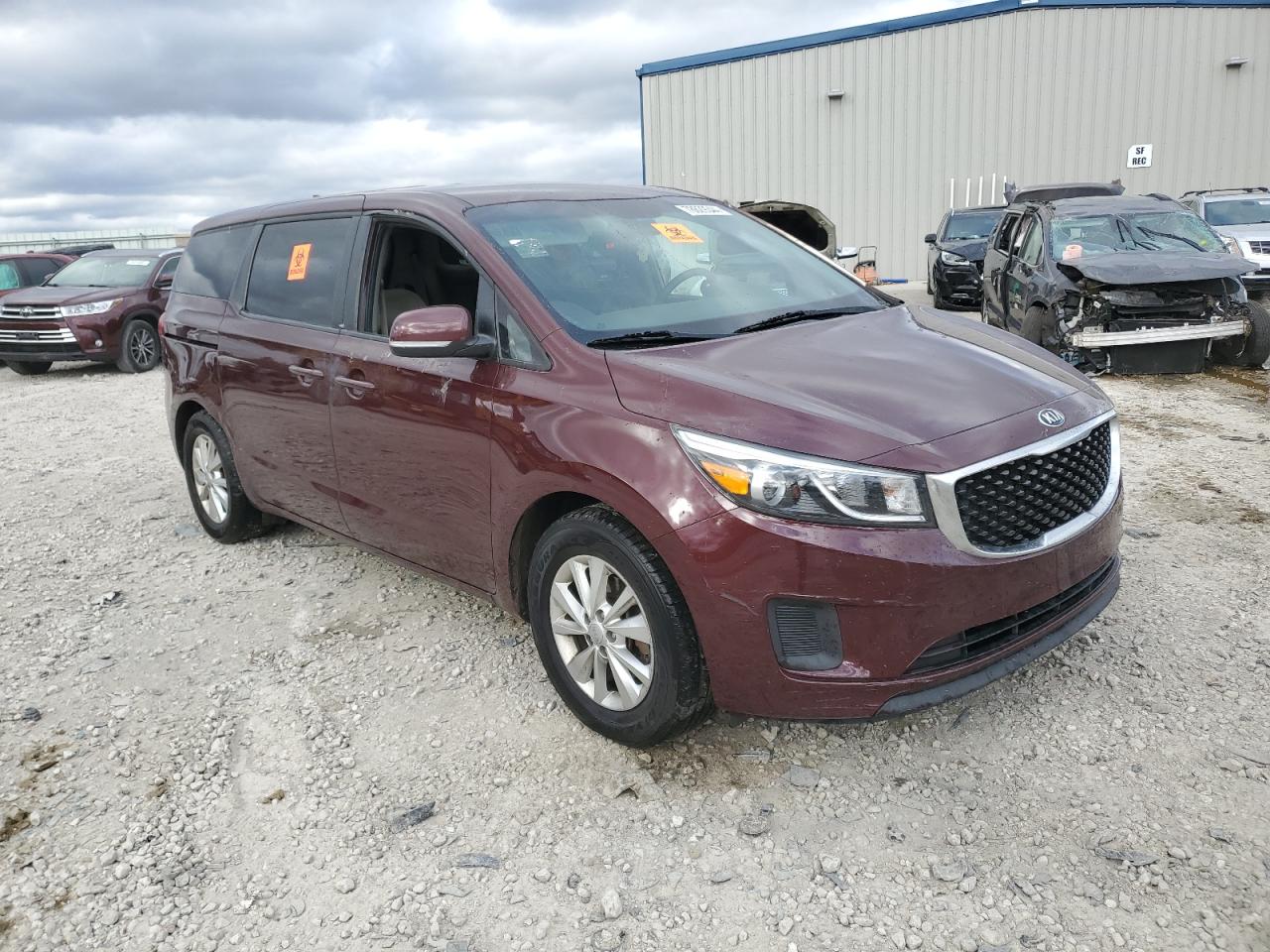 Lot #2962645866 2017 KIA SEDONA LX