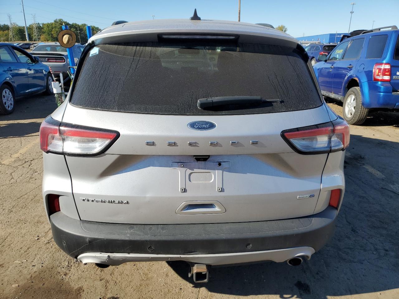 Lot #2991233107 2020 FORD ESCAPE TIT