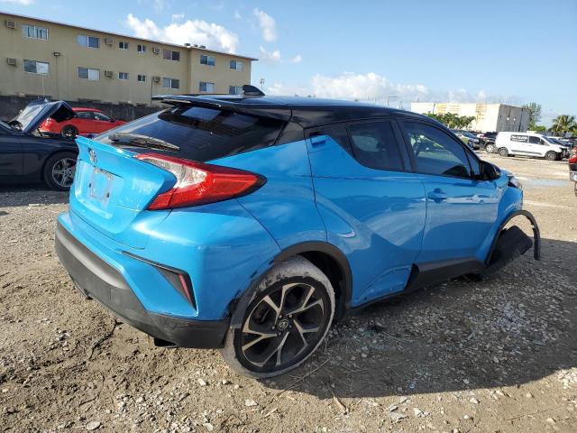 TOYOTA C-HR XLE 2019 blue  gas NMTKHMBX9KR095465 photo #4