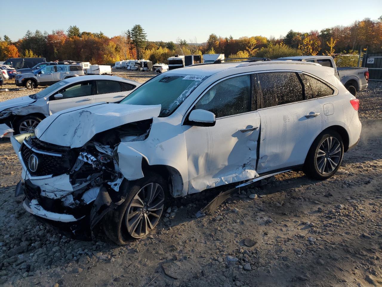 Lot #2952931909 2020 ACURA MDX TECHNO