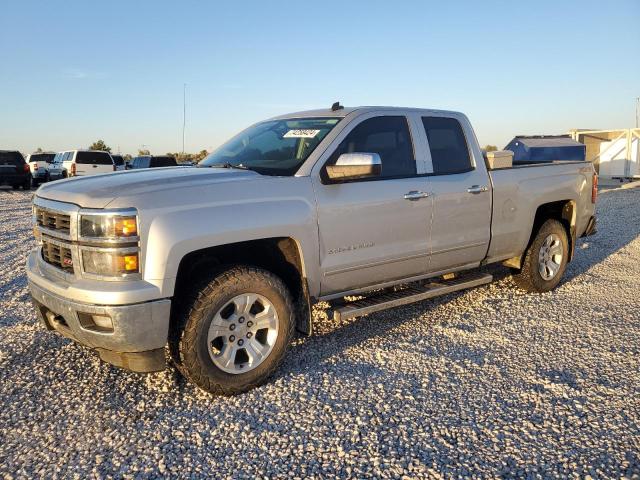 CHEVROLET SILVERADO 2014 silver 4dr ext gas 1GCVKSEC9EZ394163 photo #1