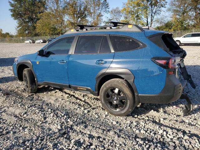 SUBARU OUTBACK WI 2022 blue  gas 4S4BTGUD8N3182506 photo #3