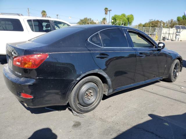 LEXUS IS 250 2006 black  gas JTHBK262265003001 photo #4