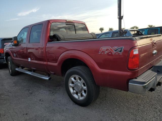 FORD F250 SUPER 2016 red  diesel 1FT7W2BT7GEC59985 photo #3