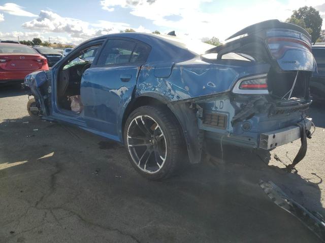 DODGE CHARGER SC 2020 blue  gas 2C3CDXGJ1LH182997 photo #3